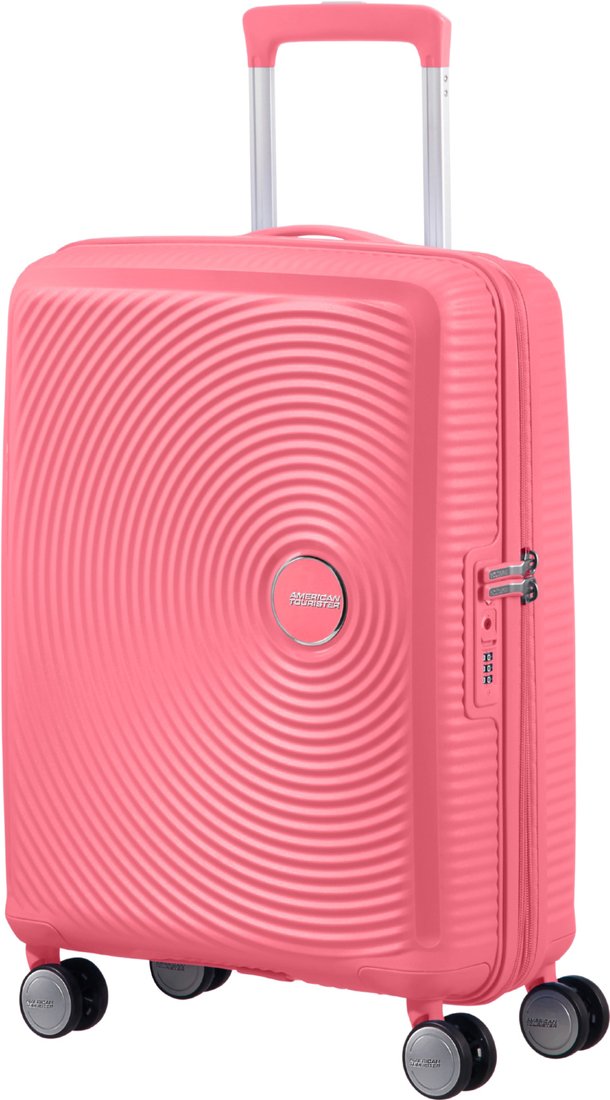 

Чемодан-спиннер American Tourister SoundBox Sun Kissed Coral 55 см