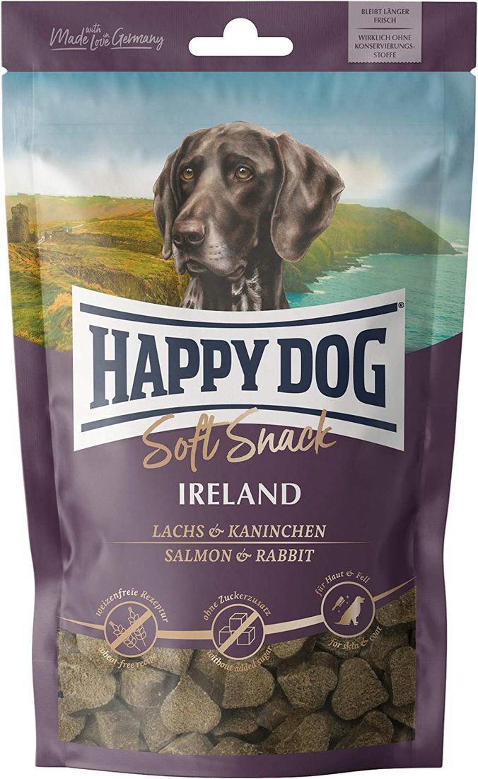 

Лакомство для собак Happy Dog Soft Snack Ireland Salmon & Rabbit 100 г