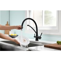 Смеситель Paulmark Siegen SI213111-BRW (бронза/белый)