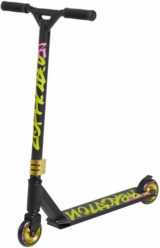 Трюковый самокат Reaction Stunt 2.0 XBS6POZDP4 (черный/желтый)