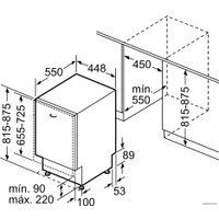 Встраиваемая посудомоечная машина Bosch SPV45IX05E