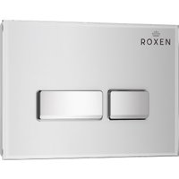 Унитаз подвесной Roxen Porto One Rimless 6 в 1 StounFix Dual Fresh 636623 (белое стекло)