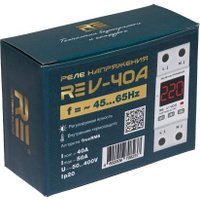 Реле напряжения RostokElektro V-40А RE