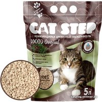 Наполнитель для туалета Cat Step Wood Original 5 л