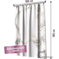 Шторка-занавеска для ванны Fora Magnetic FOR-PH-MAG