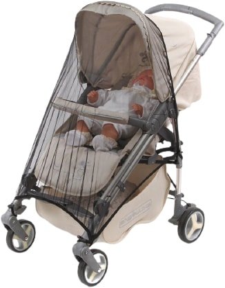 Противомоскитная сетка BamBola с клевантами (черный)