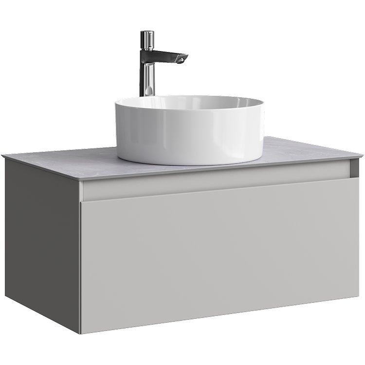 

Aqwella Тумба под умывальник Geometria GE01081ST+STG814X476GS