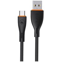 Кабель EOFE AC21 USB Type-A - USB Type-C (1 м, черный)