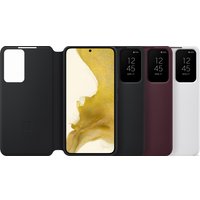 Чехол для телефона Samsung Smart Clear View Cover для S22 (белый)