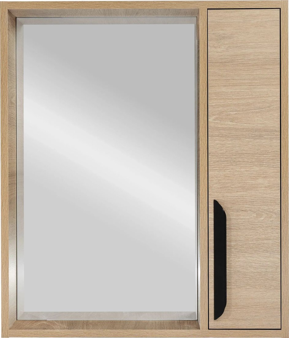 

Viant Шкаф с зеркалом для ванной Кёльн 60 VKEL60SD-ZSH