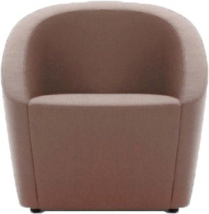 Интерьерное кресло Brioli Джакоб (рогожка, J11 розовый)