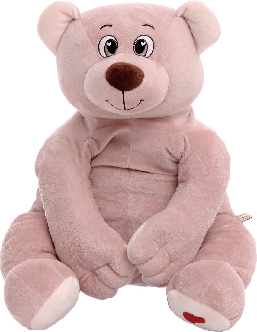 

Большая игрушка Kult of toys Медведь Лари 10554312 (пудровый)