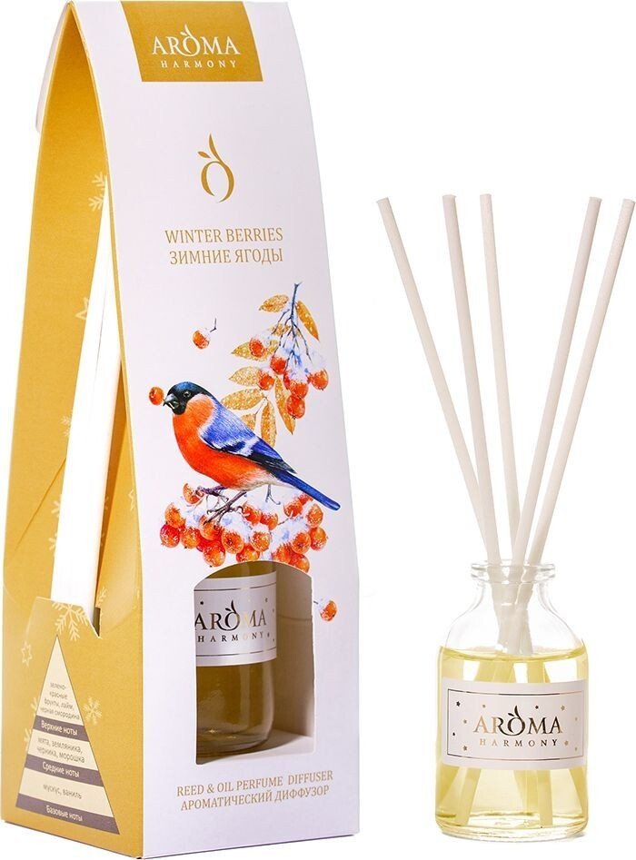 

Аромадиффузор Aroma Harmony Зимние ягоды (45 мл)