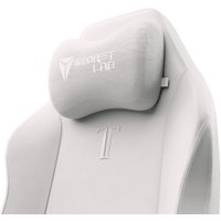 Игровое (геймерское) кресло Secretlab TITAN Evo-XL-NanoGen Hybrid Leatherette NanoGen (белый) в Мозыре