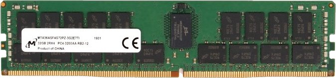 

Оперативная память Micron 32ГБ DDR4 3200 МГц MTA36ASF4G72PZ-3G2J3
