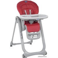 Высокий стульчик Chicco Polly Magic Relax (красный)