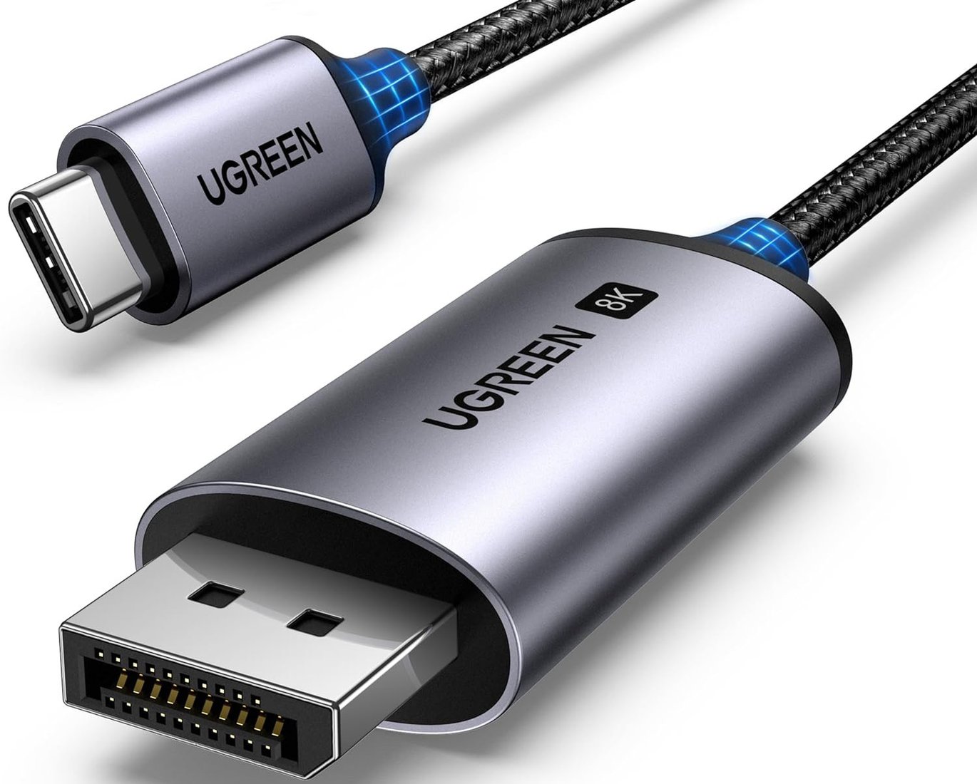 

Кабель Ugreen CM556 USB Type-C - DisplayPort (2 м)