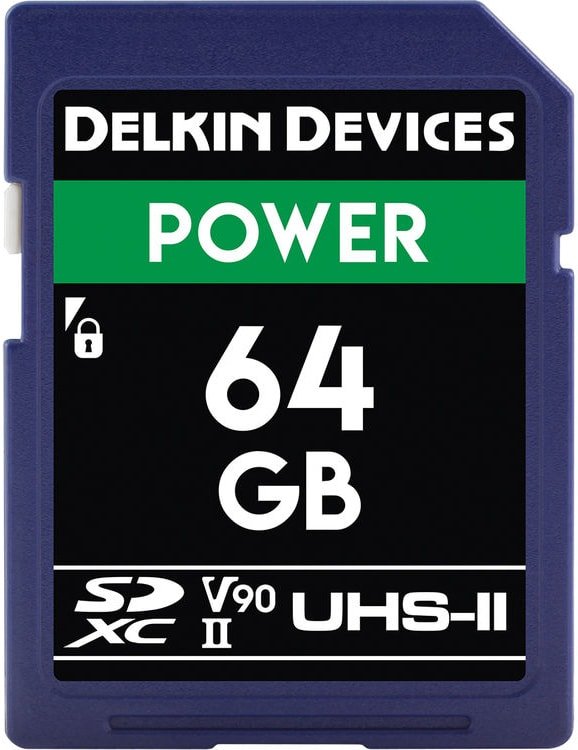 

Карта памяти Delkin Devices SDXC Power UHS-II 64GB