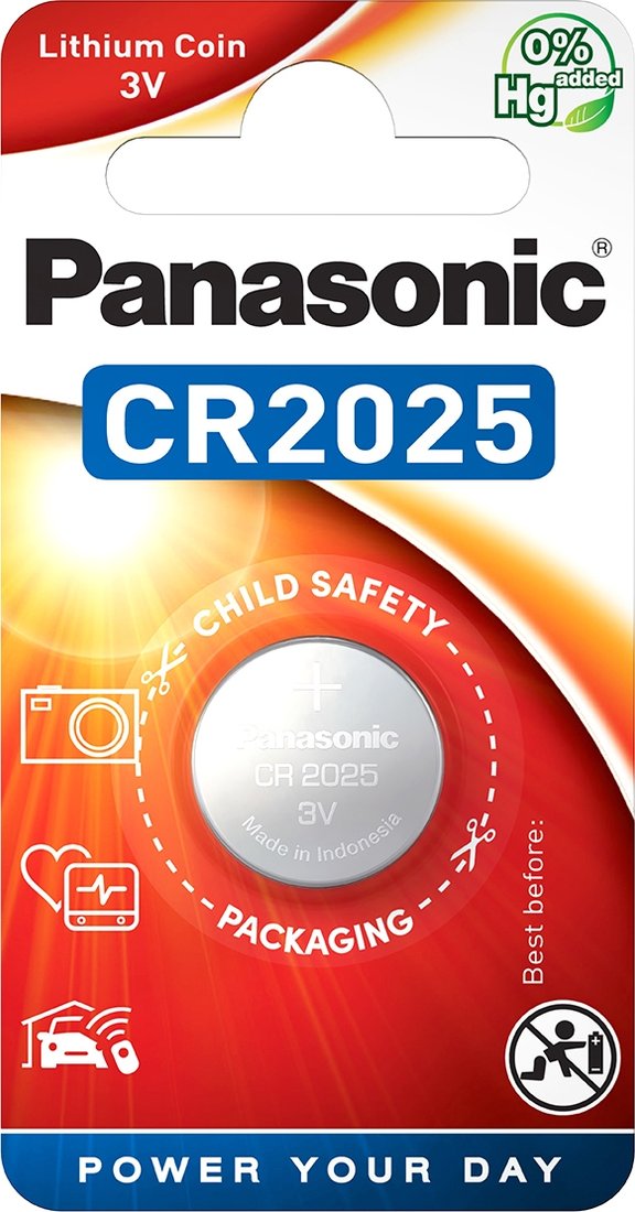 

Батарейка Panasonic CR2025 CR-2025EL/1B
