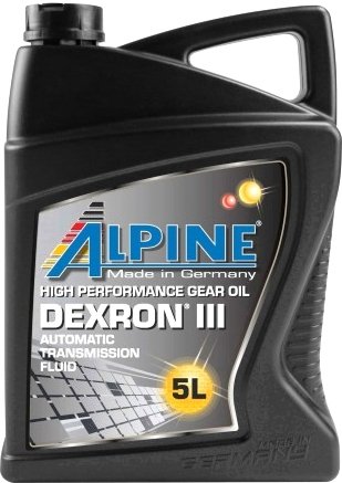 

Трансмиссионное масло Alpine ATF DEXRON III (rot) 5л