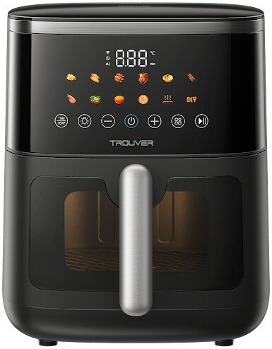 Аэрогриль (аэрофритюрница) Trouver Air Fryer FD10 Pro Max (черный)