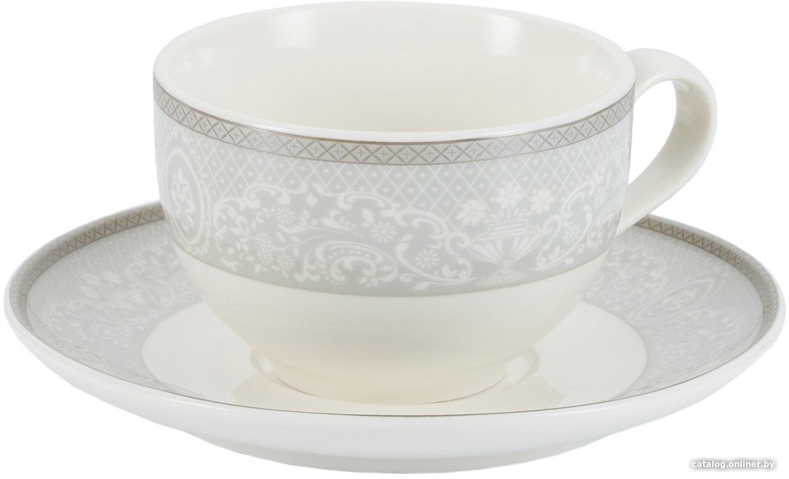 Чашка Gipfel Annet 42792 (белый/серый)