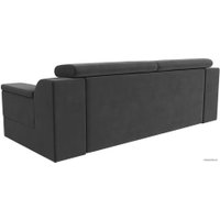 Диван Лига диванов Лига-003 117108 (велюр серый)