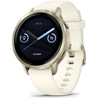 Умные часы Garmin Venu 4 41 мм (золотистый/слоновая кость)