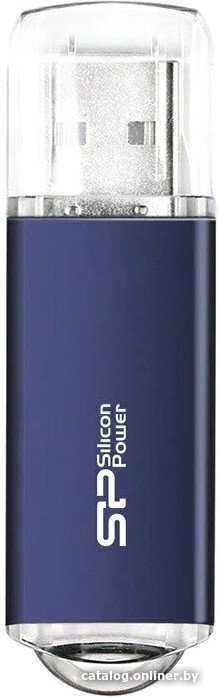 USB Flash Silicon-Power Ultima II I-Series 32GB (темно-синий)