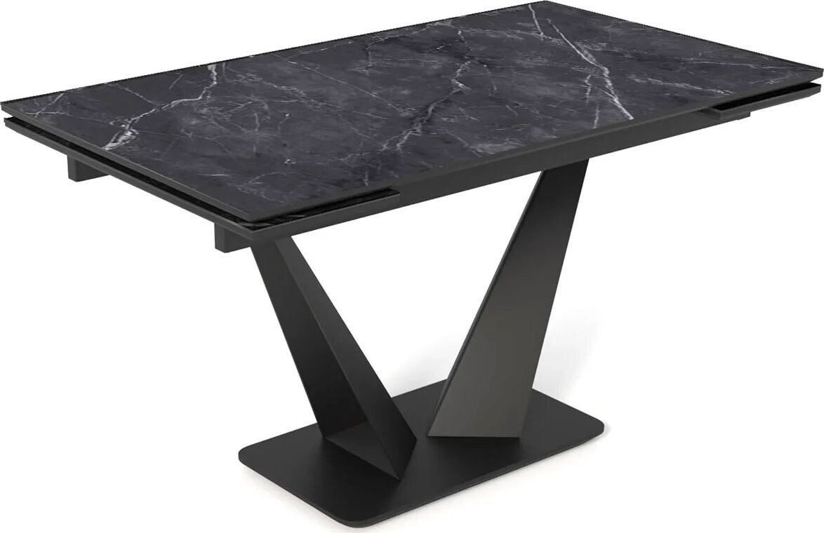 

Кухонный стол Элементика Ниагара 1400(2000) (черный/черный)