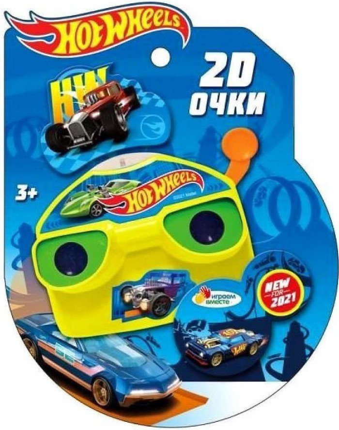 

Развивающая игрушка Играем вместе Очки 2D Хот Вилс ZY1205613-R2