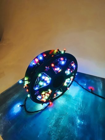 Светодиодная гирлянда Гирлянда бай Катушка-F8 (50 м, разноцветный)