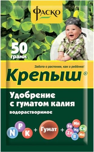 Удобрение Фаско Крепыш с гуматом калия (50 г)