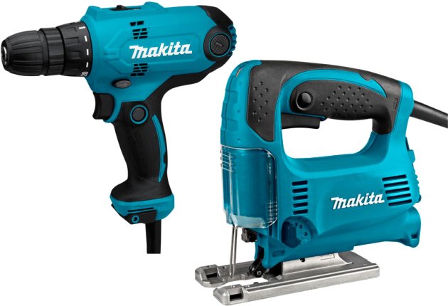 

Makita DK0166 (шуруповерт, лобзик)