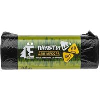 Пакеты для мусора Ромашка Е-Ромашка ЕЛР60-30/35 (30 шт)
