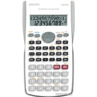 Инженерный калькулятор Deli D82MS (белый)