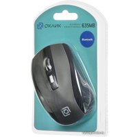Мышь Оклик 635MB (черный/серебристый)