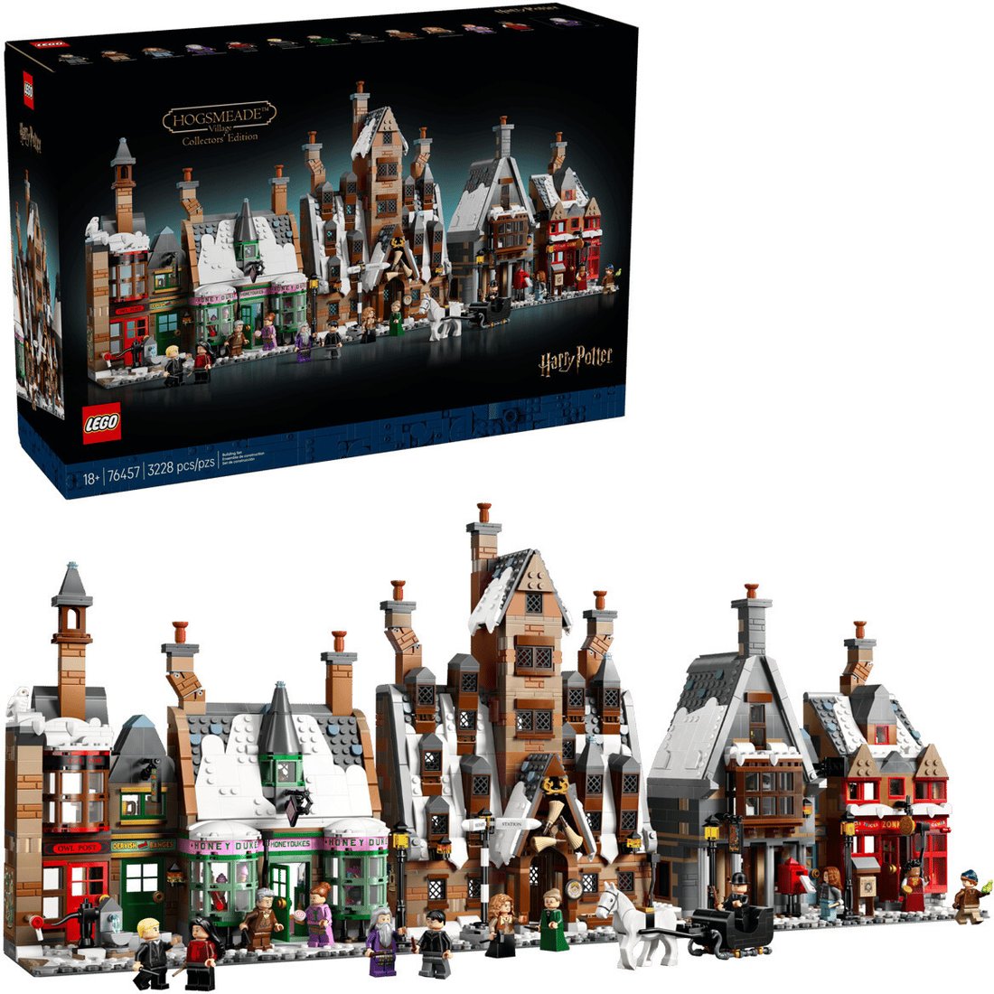 Конструктор LEGO Harry Potter 76457 Деревня Хогсмид – Коллекционное издание