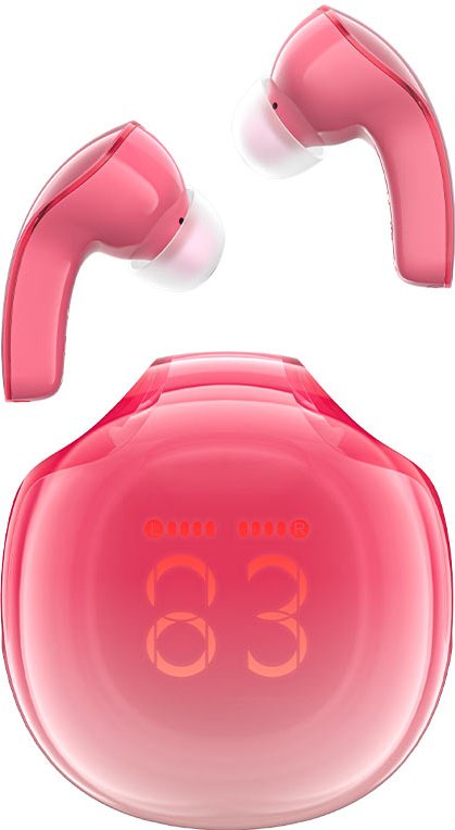 

Наушники AceFast T9 Crystal Air (красный)