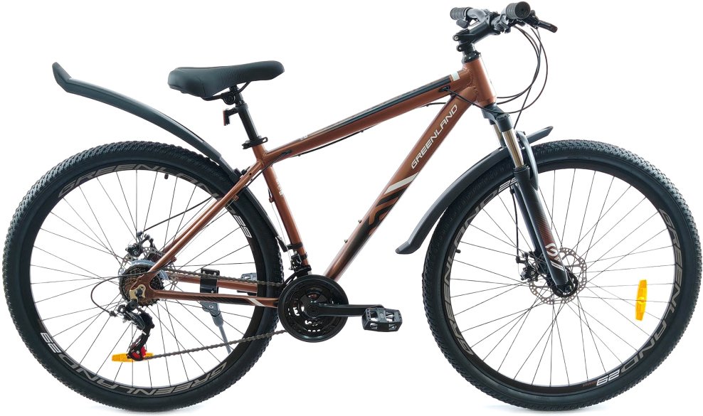 

Велосипед Greenland Atlantic 29 р.17 2025 (коричневый/черный)