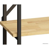 Стеллаж LoftyHome Бервин Рант 40 (натуральный/черный)