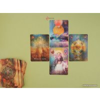 Игральные карты Эксмо. Оракул Шамана-мистика (64 карты и руководство для гадания в подарочном футляре)