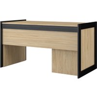 Стол Неман мебель Стенли МН-037-26 (дуб прованс/черный)