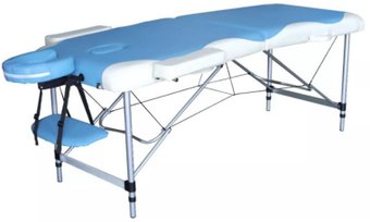Массажный стол DFC Nirvana Elegant Deluxe TS2010-TB2 (голубой/белый)