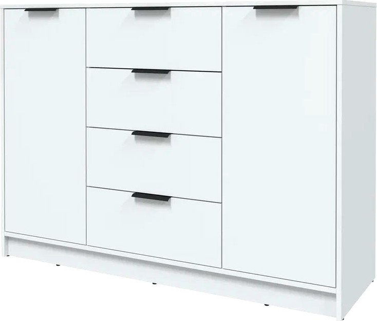 

Тумба Интерлиния Концепт КТ-Т140 (белый платинум/белый платинум)