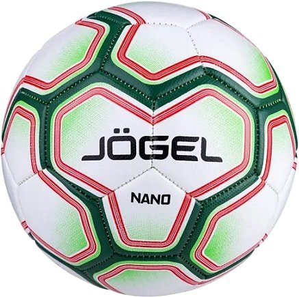 

Футбольный мяч Jogel BC20 Nano (5 размер, белый/зеленый/красный)