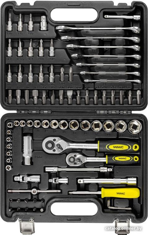 Универсальный набор инструментов WMC Tools WMC-4821-5DS-м (82 предмета)