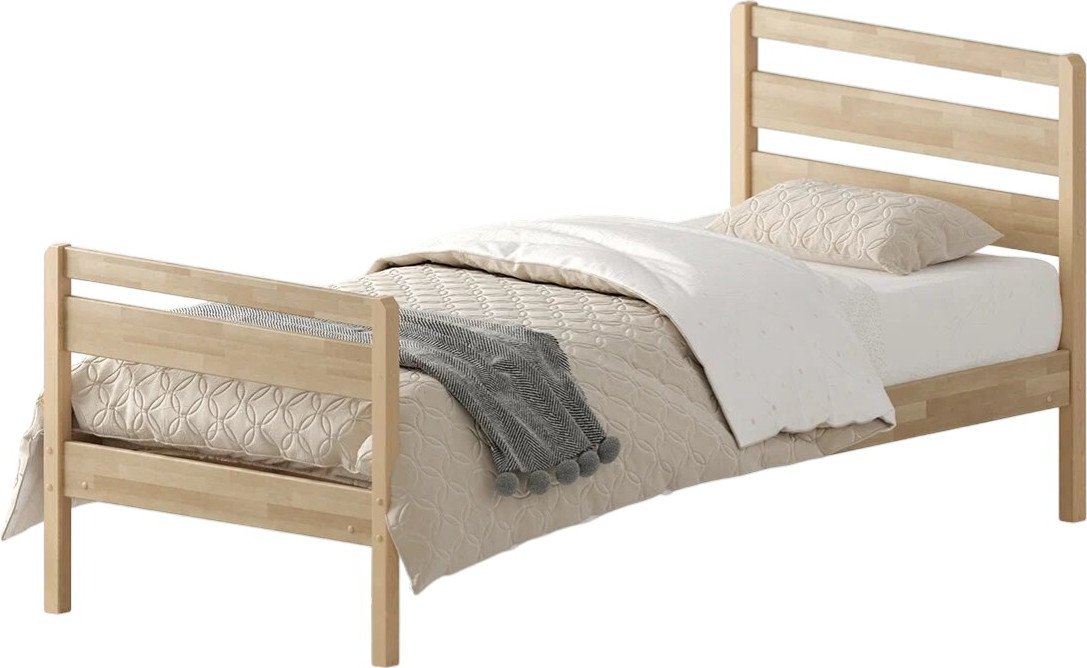 

Кровать Домаклево Лето 80x190+В3+Н3 (натуральный)