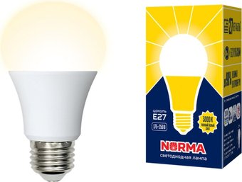Светодиодная лампочка Volpe E27 7Вт А60 3000К Norma UL-00005619