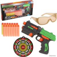 Пистолет игрушечный Наша Игрушка Меткий стрелок H04A-2